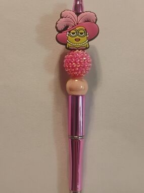 Hand-Crafted CharacterBeaded Pen NWT